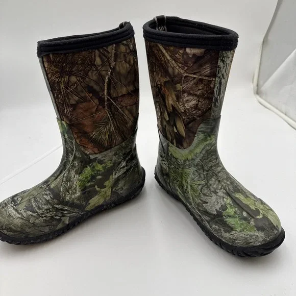 Bogs 30 Below Camo Boots Youth Size 3 Mossy Oak Mid Waterproof Winter Hunting - Picture 4 of 7